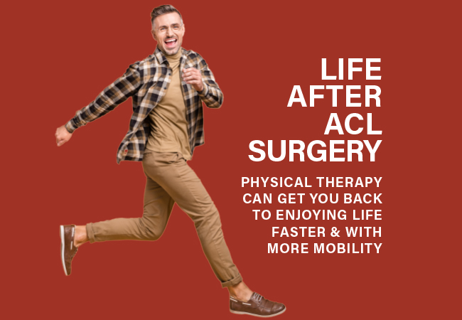 Physical therapy can help you recover faster and with more mobility after ACL surgery.